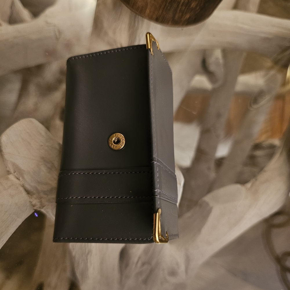 Gray Leather Key Case Phillippe Charriol - Picture 5 of 7